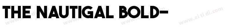 The Nautigal Bold字体转换